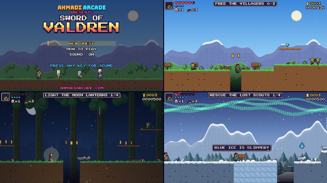 Sword of Valdren gameplay